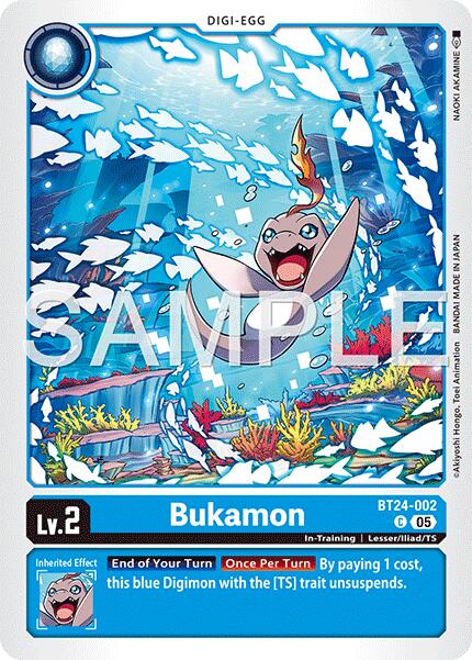 Image of Bukamon [BT24-002] [Time Stranger]