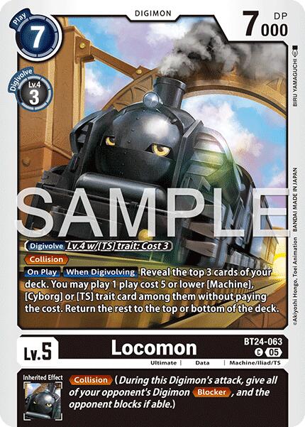 Image of Locomon [BT24-063] [Time Stranger]
