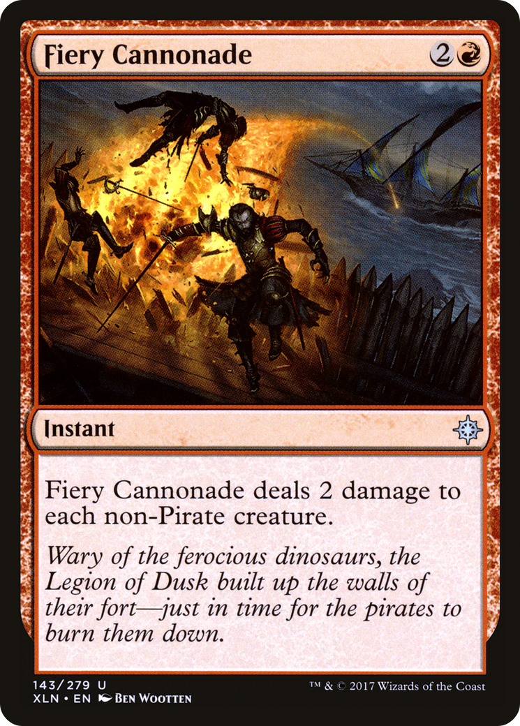 Image of Fiery Cannonade [Ixalan]