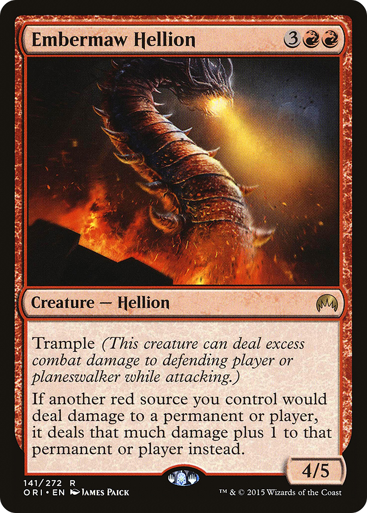 Image of Embermaw Hellion [Magic Origins]