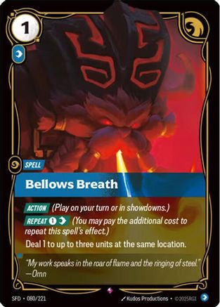 Image of Bellows Breath (080/221) - Spiritforged Foil