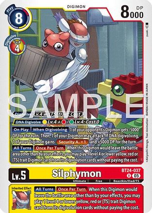 Image of Silphymon [BT24-037] [Time Stranger]