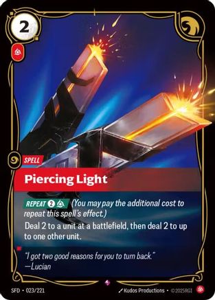 Image of Piercing Light (023/221) - Spiritforged Foil