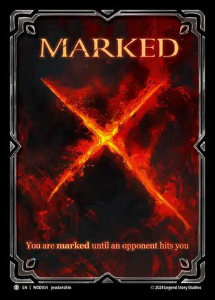 Image of Marked [WOD034] (The Hunted Arakni, Web of Deceit Blitz Deck)
