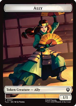 Image of Ally (0007) // Spirit Double-Sided Token [Avatar: The Last Airbender Tokens]