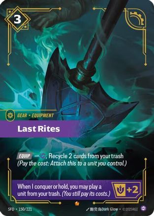 Image of Last Rites (150/221) - Spiritforged Foil