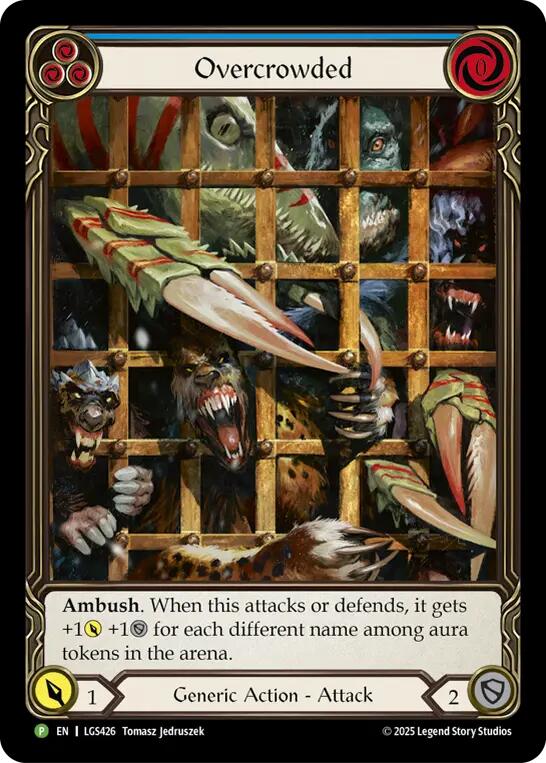 Image of Overcrowded [LGS426] (Promo)  Cold Foil