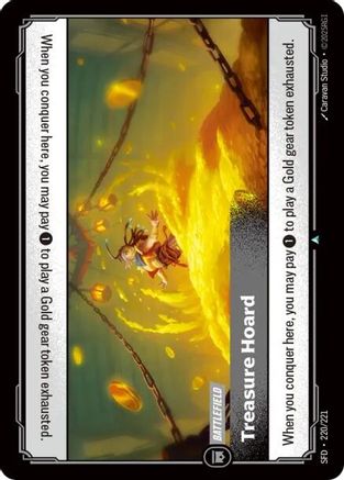 Image of Treasure Hoard (220/221) - Spiritforged Foil
