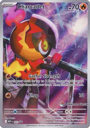 Image of Charcadet (022) (Pokemon Center Exclusive) [Mega Evolution Promo]
