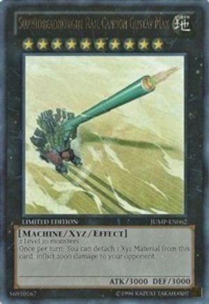Image of Superdreadnought Rail Cannon Gustav Max [JUMP-EN062] Ultra Rare