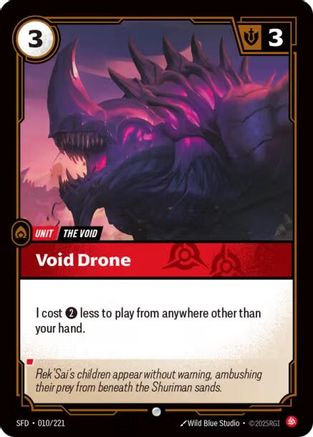 Image of Void Drone (010/221) - Spiritforged Foil