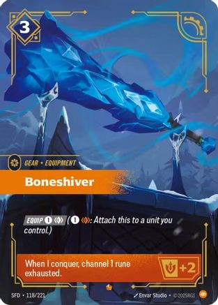 Image of Boneshiver (118/221) - Spiritforged Foil
