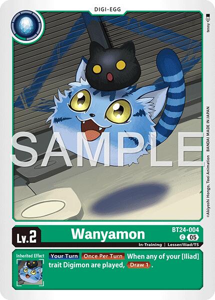 Image of Wanyamon [BT24-004] [Time Stranger]