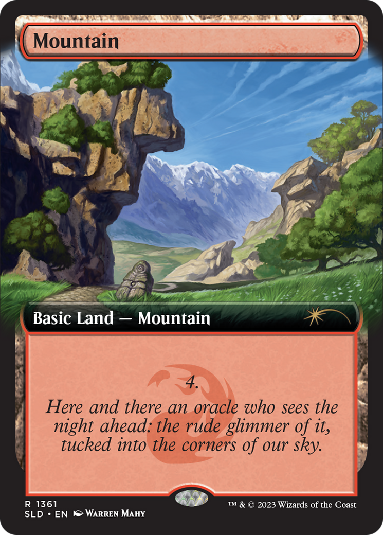 Image of Mountain (1361) [Secret Lair Drop Series]