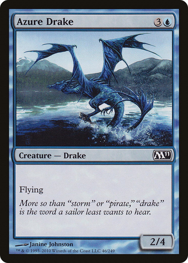 Image of Azure Drake [Magic 2011]