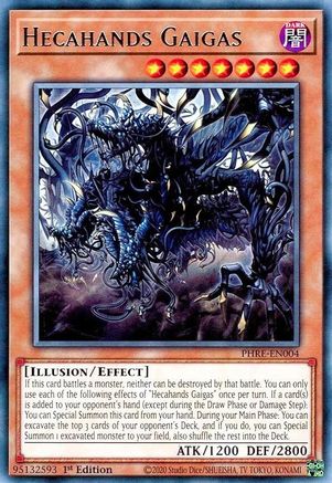 Image of Hecahands Gaigas [PHRE-EN004] Rare