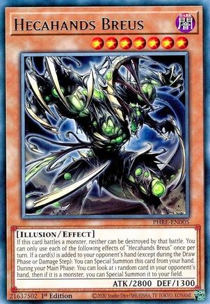 Image of Hecahands Breus [PHRE-EN005] Rare
