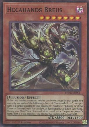 Image of Hecahands Breus (Super Rare) [PHRE-EN005] Super Rare