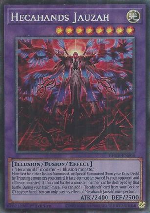 Image of Hecahands Jauzah (CR) [PHRE-EN006] Collector's Rare
