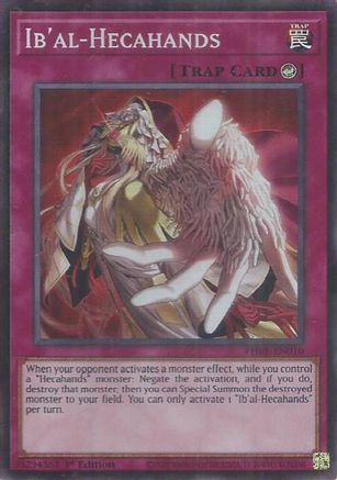 Image of Ib'al-Hecahands (Super Rare) [PHRE-EN010] Super Rare