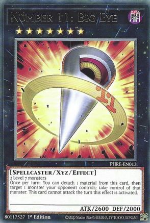 Image of Number 11: Big Eye [PHRE-EN013] Rare