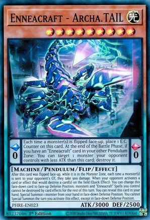 Image of Enneacraft - Archa.TAIL [PHRE-EN023] Super Rare