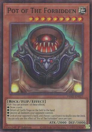 Image of Pot of The Forbidden (Super Rare) [PHRE-EN027] Super Rare