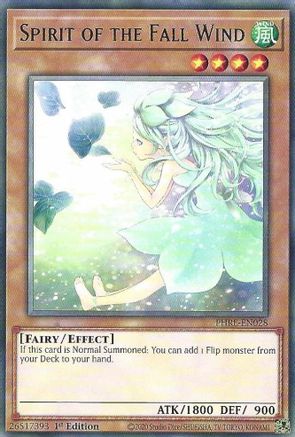 Image of Spirit of the Fall Wind [PHRE-EN028] Rare