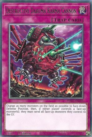 Image of Destructive Daruma Karma Cannon [PHRE-EN030] Rare