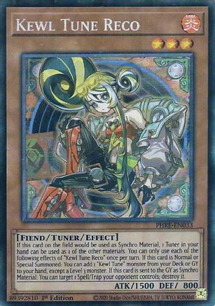 Image of Kewl Tune Reco (CR) [PHRE-EN033] Collector's Rare