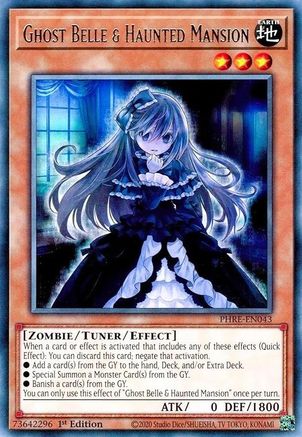 Image of Ghost Belle & Haunted Mansion [PHRE-EN043] Rare