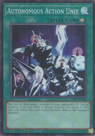 Image of Autonomous Action Unit (Super Rare) [PHRE-EN050] Super Rare