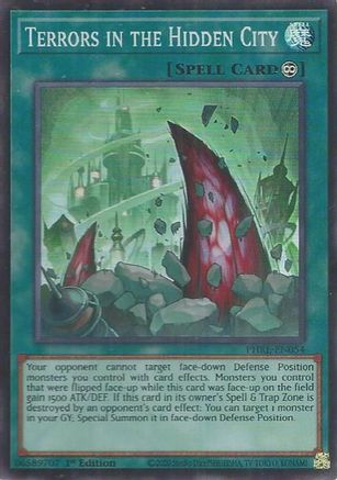 Image of Terrors in the Hidden City (Super Rare) [PHRE-EN054] Super Rare
