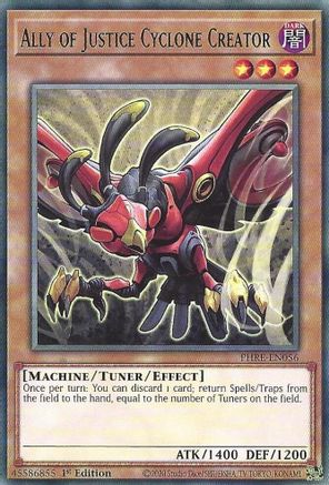 Image of Ally of Justice Cyclone Creator [PHRE-EN056] Rare