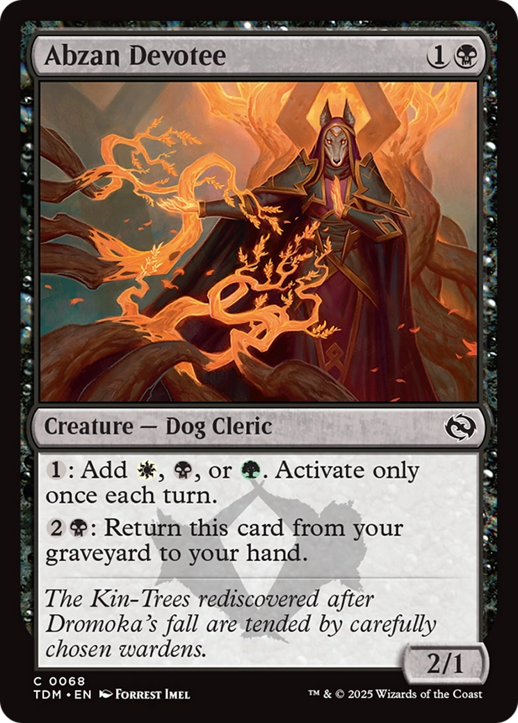 Image of Abzan Devotee [Tarkir: Dragonstorm]
