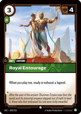 Image of Royal Entourage (039/221) - Spiritforged
