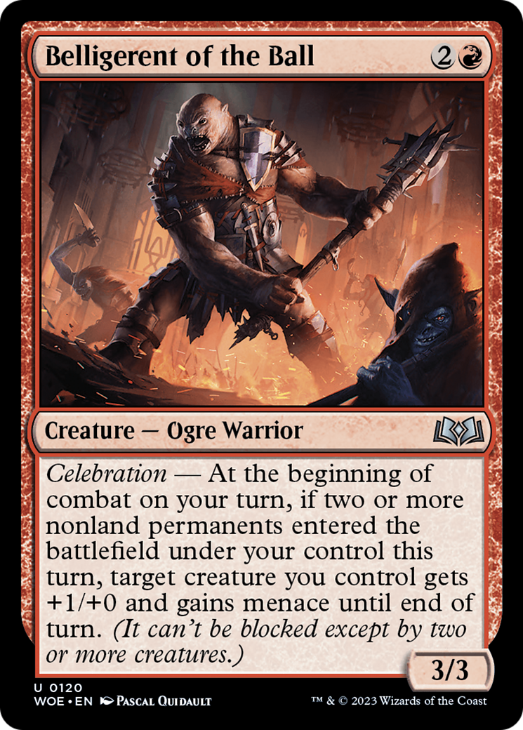 Image of Belligerent of the Ball [Wilds of Eldraine]
