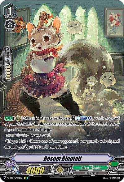 Image of Besom Ringtail (V-BT11/SP20EN) [Storm of the Blue Cavalry]