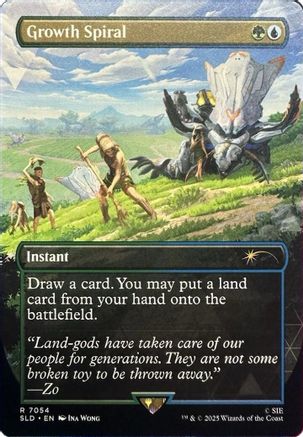 Image of Growth Spiral (7054) (SLD-7054) - Secret Lair Drop Series