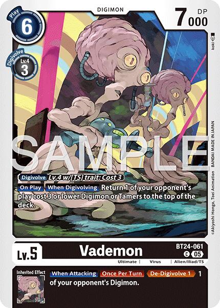 Image of Vademon [BT24-061] [Time Stranger]