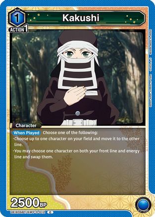 Image of Kakushi (UEX05BT/KMY-3-012) - UEX05BT Demon Slayer Kimetsu no Yaiba Vol2