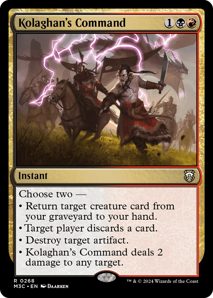 Image of Kolaghan's Command [Modern Horizons 3 Commander]