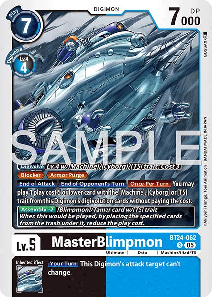 Image of MasterBlimpon [BT24-062] [Time Stranger]