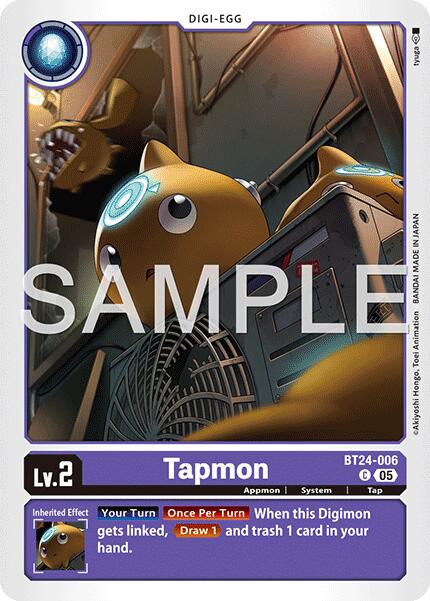 Image of Tapmon [BT24-006] [Time Stranger]