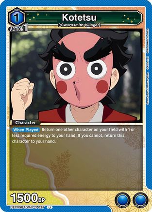 Image of Kotetsu (UEX05BT/KMY-3-027) - UEX05BT Demon Slayer Kimetsu no Yaiba Vol2