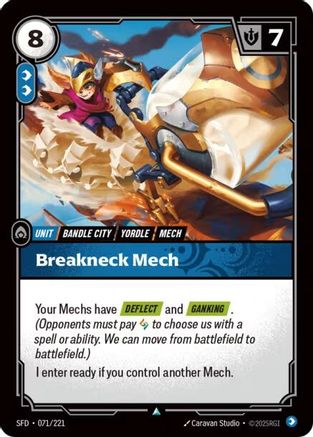Image of Breakneck Mech (071/221) - Spiritforged