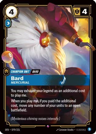 Image of Bard - Mercurial (079/221) - Spiritforged Foil
