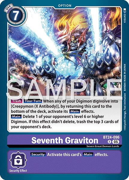 Image of Seventh Graviton [BT24-096] [Time Stranger]