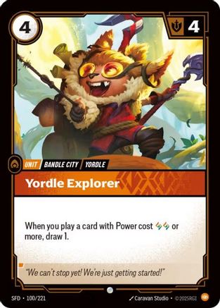 Image of Yordle Explorer (100/221) - Spiritforged