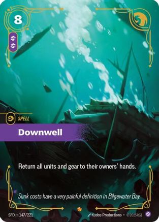 Image of Downwell (147/221) - Spiritforged Foil